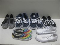 Assorted VAN's Shoes Largest Size 10.5 Pre-Owned