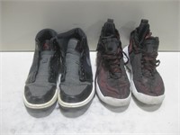 Two Pairs Nike Air Jordans Largest Sz 10.5