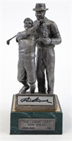 Michael Ricker Sam Snead Signed Golf Sculpture