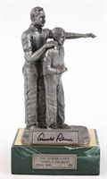 Michael Ricker Arnold Palmer Signed Golf Sculpture