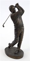 Genesis Ireland "Tee-Off" Bronze Golf Sculpture