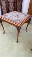 Antique game table with drawers Englis light