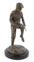 Frustrated Golfer Bronze Sculpture