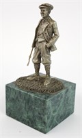 Fort Pewter Golf Sculpture By Barry Austin