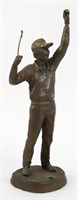 Mark Hopkins "Ace"  Bronze Golf Sculpture