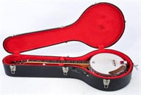 Kay KJB-85 5-String Maple Banjo With Hard Case