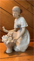 Lladro Girl with tulips #4720