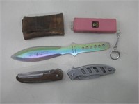 Hornet Works, Assorted Knives & Keys See Info