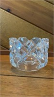 Orrefors Sweden Small Crystal Bowl Dish Scalloped