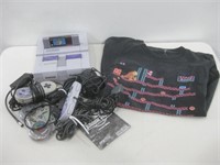 SNES W/Nintendo Shirt & Accessories Untested