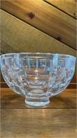 Orrefors Thousand Window Crystal bowl, approx 8
