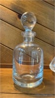 Swedish Crystal Decanter Kosta? 10 inches tall