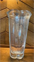 Swedish crystal vase, Foot tall