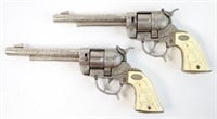 Pair Of Leslie-Henry Wild Bill Hickok Cap Guns