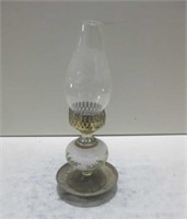 13.5" Vtg Oil Lamp Untested