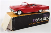 1962 Ford Galaxie Sunliner Promo Car In Box