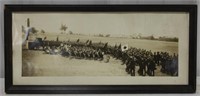 1924 Camp Custer 122nd F.A. Church Service Photo