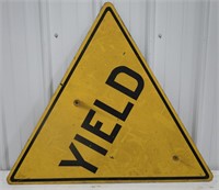 Vintage SST "Yield" Road Sign