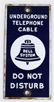 Vintage SSP Bell Systems Do Not Disturb Sign
