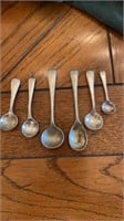 Tiny silver spoons, Lee & Wigfull Sheffield, HA