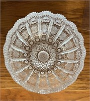 Vintage Sobotka Hand Cut Crystal Bowls Set of