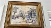 Watercolor image 9 1/2 x 12 artist signed