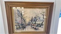 Watercolor image 9 1/2 x 12 artist signed