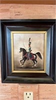 Oil painting Wojsko Polskie Polish horse