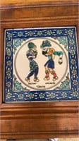 Antique Tile art, bought in Bursa, Turkey,