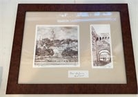 Ruse Bulgaria Etchings artist, signed two images,