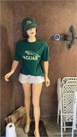 Vintage Mannequin Approx 68 in Tall With Stand