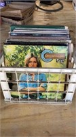 Crate Of Record Albums LPs 33’s Olivia Newton