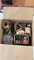 Box Of Shaper Blades And Parts