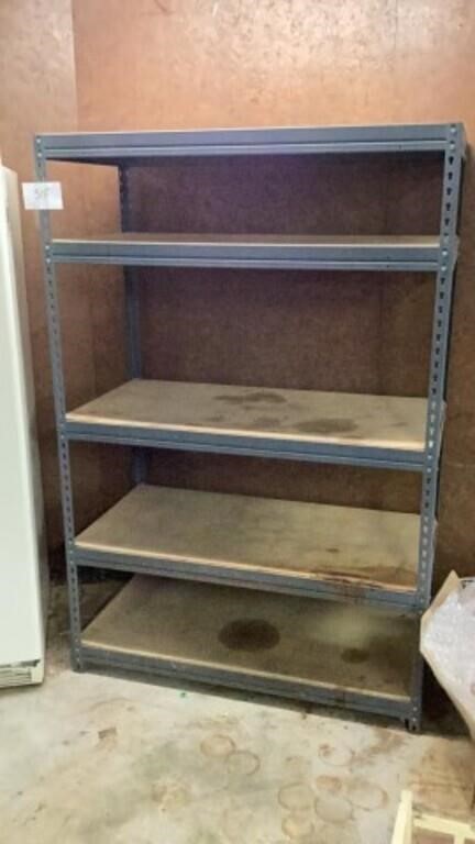 18.5 x 48 x 72 in Tall Metal Shelf