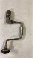 Vintage Craftsman Hand Brace Drill 15 in Long