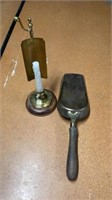 Brass Candle Stick Holder and Copper Ash Scoop