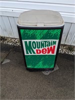 Vintage Mountain Dew Cooler