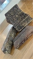 Antique Wooden Block Stamps for Textiles,