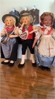 Luxembourg cermaic doll, “Hansl” Gretel Doll