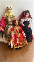 La Poupee Diane French Doll, Greek & Russian