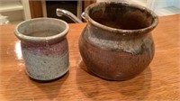 Vintage Pottery Bowl And Cup See Pics For Any