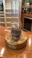 Vintage Belgium Oil Lamp Sepulchre, Belgium 12 in