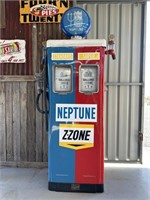 Wayne Double Electric Petrol Pump in Restored