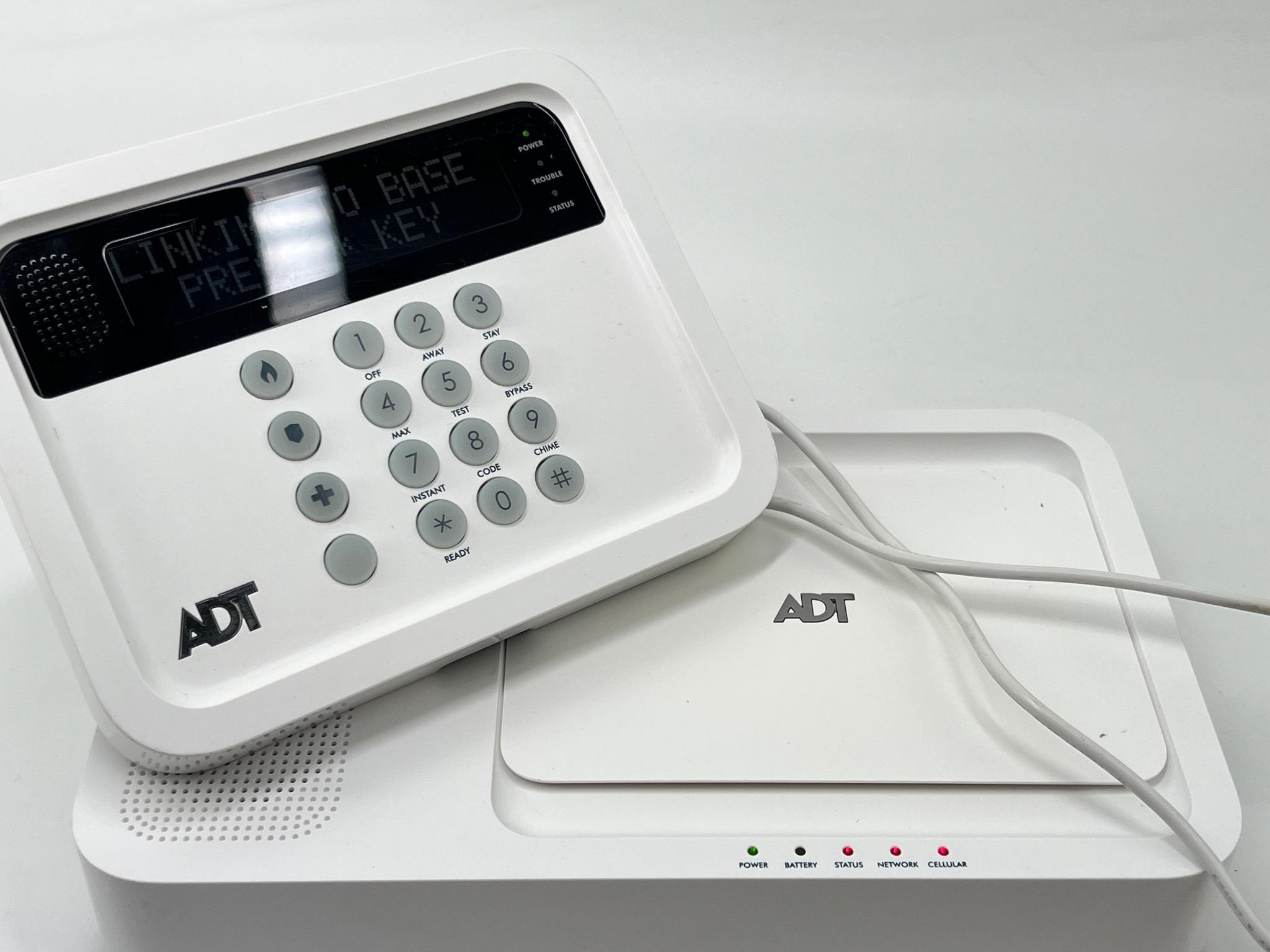 ADT Monitor System - Keypad & Base