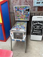 Early 2 Player Coin Op Pin Ball Machine Working