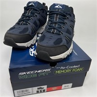 Men's Skechers Navy Outdoor Shoe Size 11 - WIDE