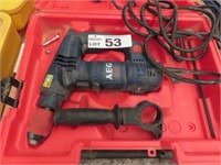 AEG Ergomax Fixtec Drill, 240v & Case
