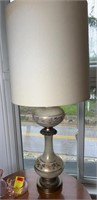 VINTAGE GLASS LAMP