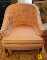 VINTAGE 1930s PINK SIDE CHAIR