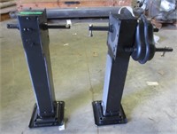 One pair trailer jacks, AXN HD 50,000 pounds